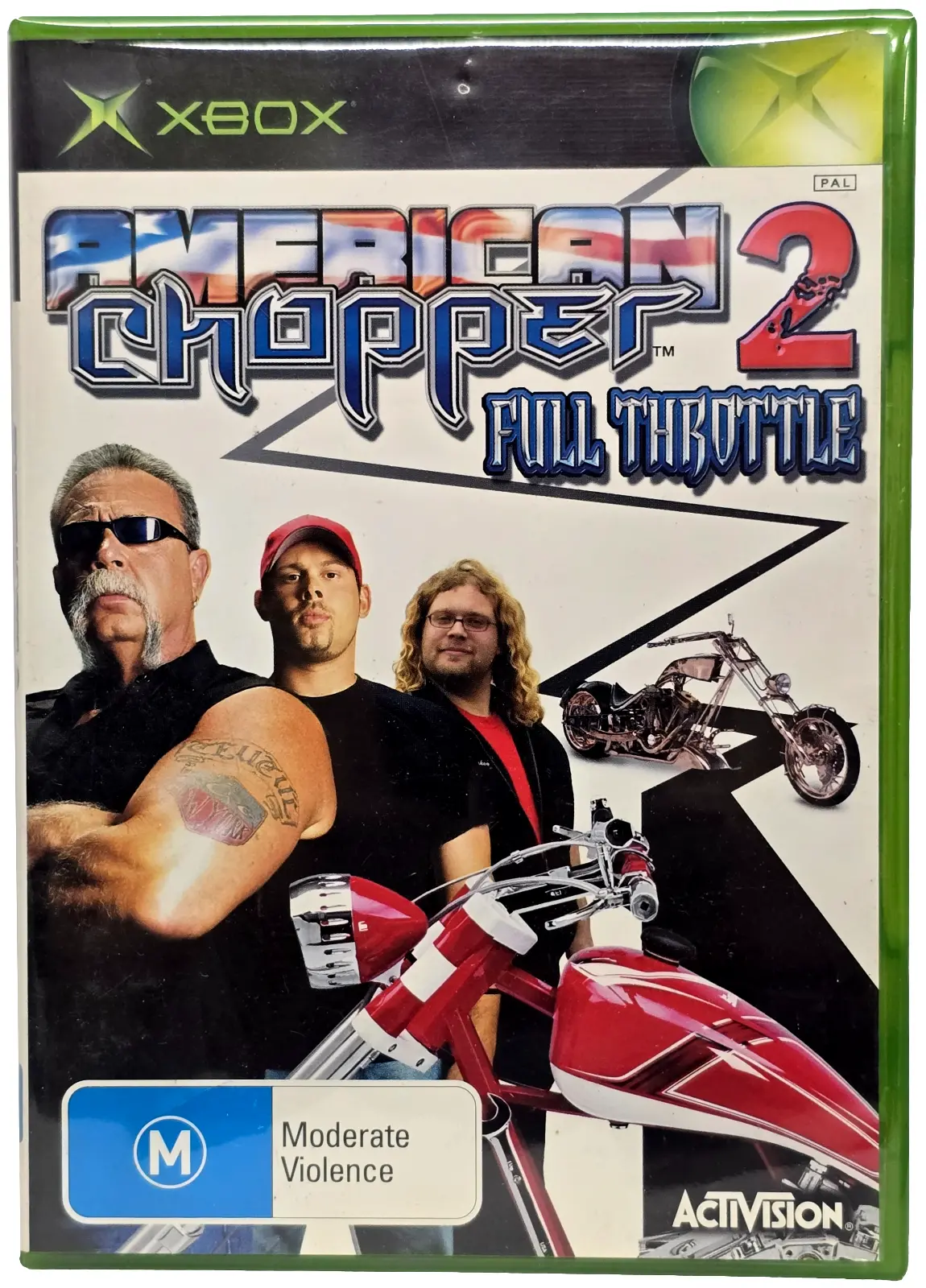 American Chopper 2 Final Throttle Xbox Original Pal *No Manual* (Preowned) 1