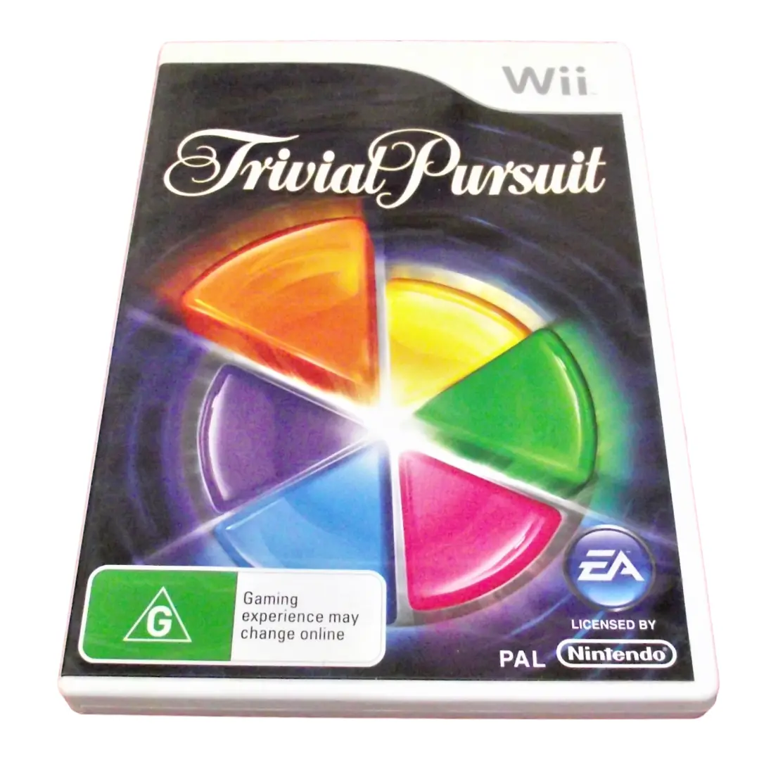 Trivial Pursuit Nintendo Wii Pal New *Complete* (Preowned) 1