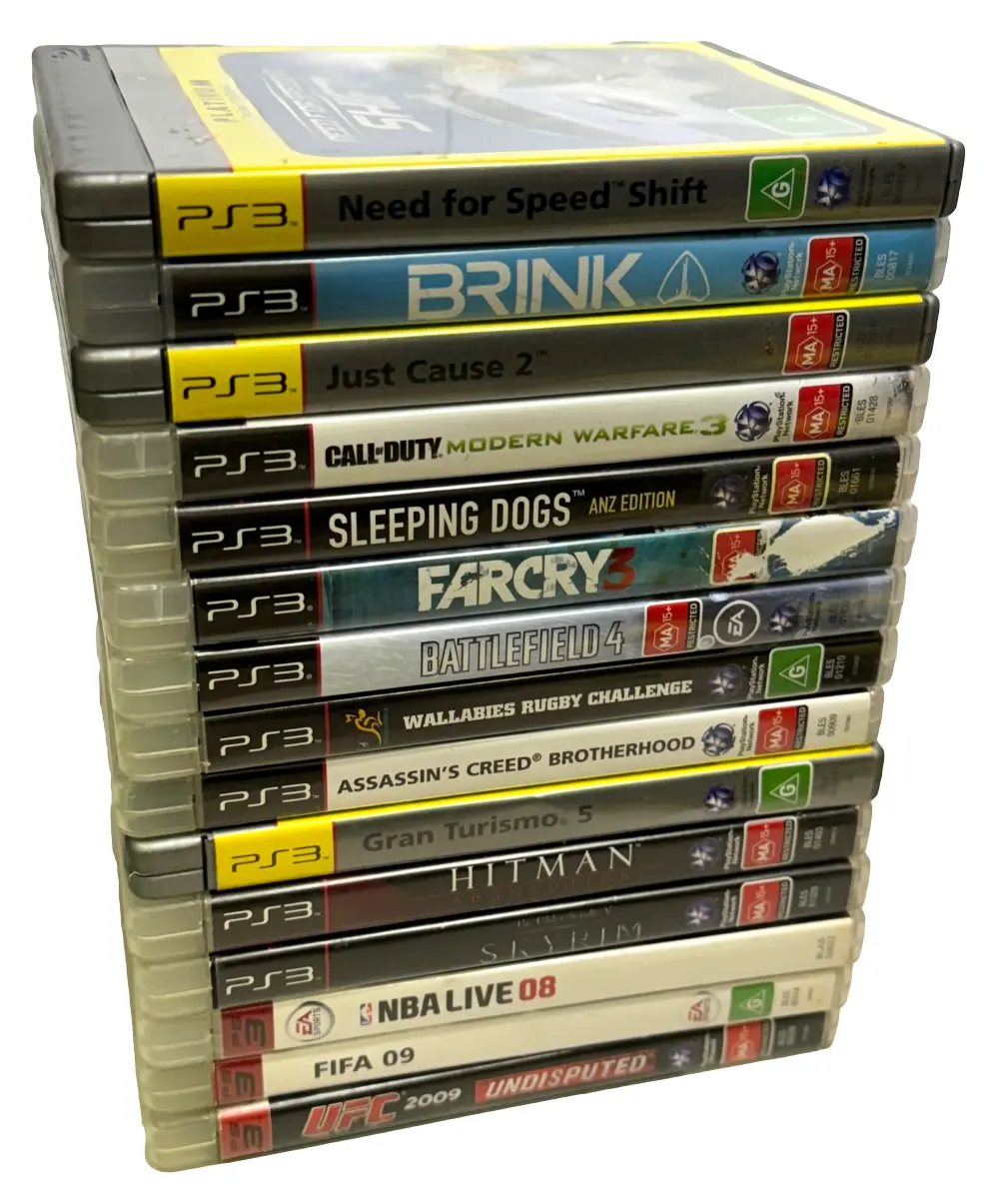 Ps3 15 Title Ultra Mega Pack Playstation 3 Ps3 Bulk Buy Bundle 10* (Preowned) 1