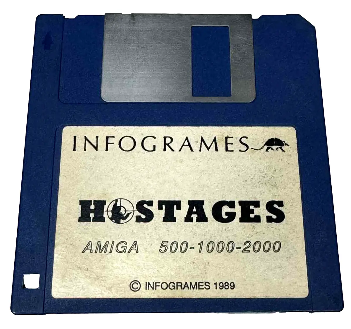 Hostages Amiga 3.5 Floppy Infogrames Software 1