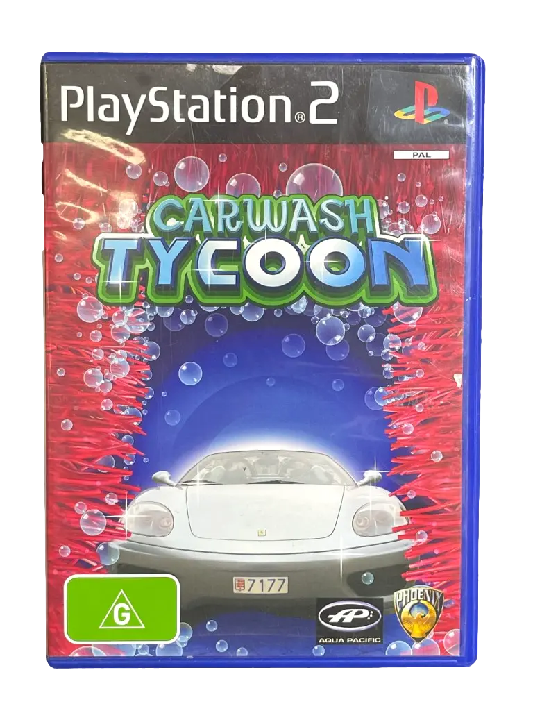 Car Wash Tycoon Ps2 Pal *No Manual* (Preowned) 1