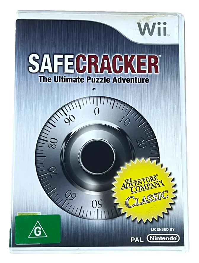 Safe Cracker Nintendo Wii Pal *Complete* (Pre-Owned) 1