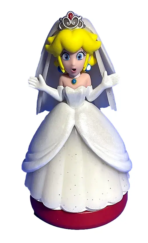 Super Mario Collection Peach Odyssey Nintendo Amiibo Loose (Preowned) 1