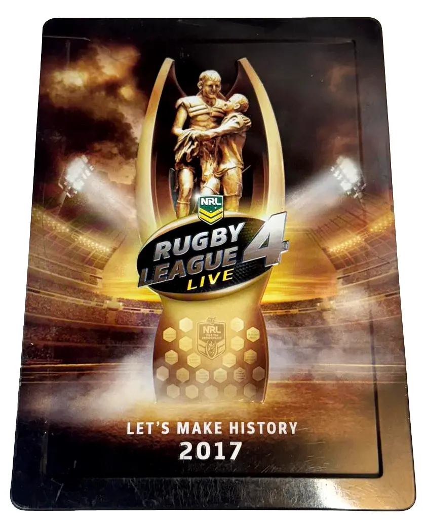 Nrl Rugby League Live 4 Sony Ps4 - Steelbook (Preowned) 1