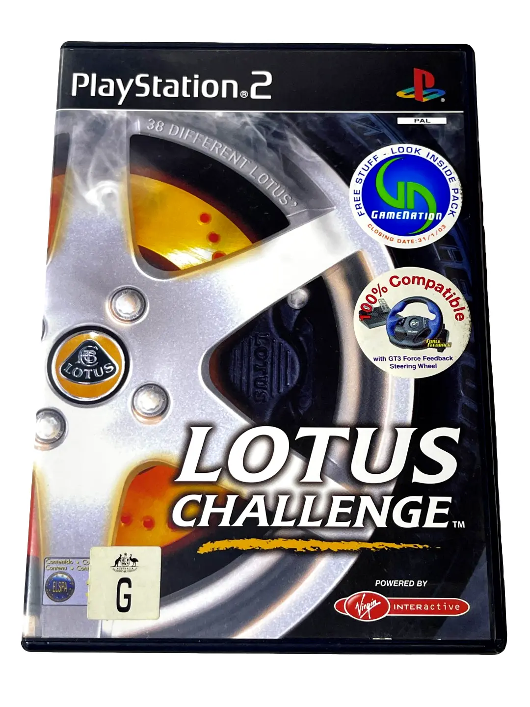 Lotus Challenge Ps2 Pal *No Manual* (Preowned) 1