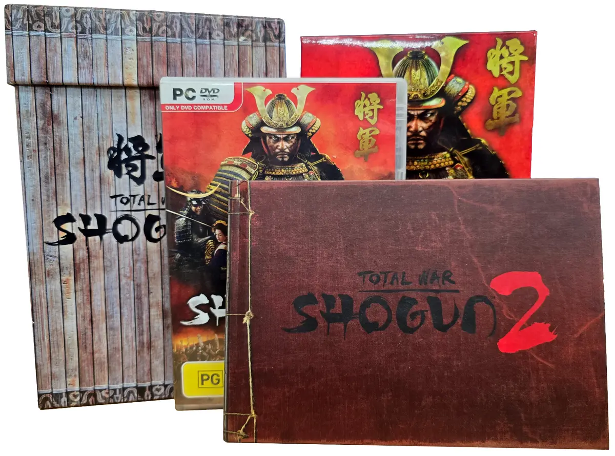 Total War Shogun 2 Pc Dvd Collector's Limited Edition (Preowned) 1