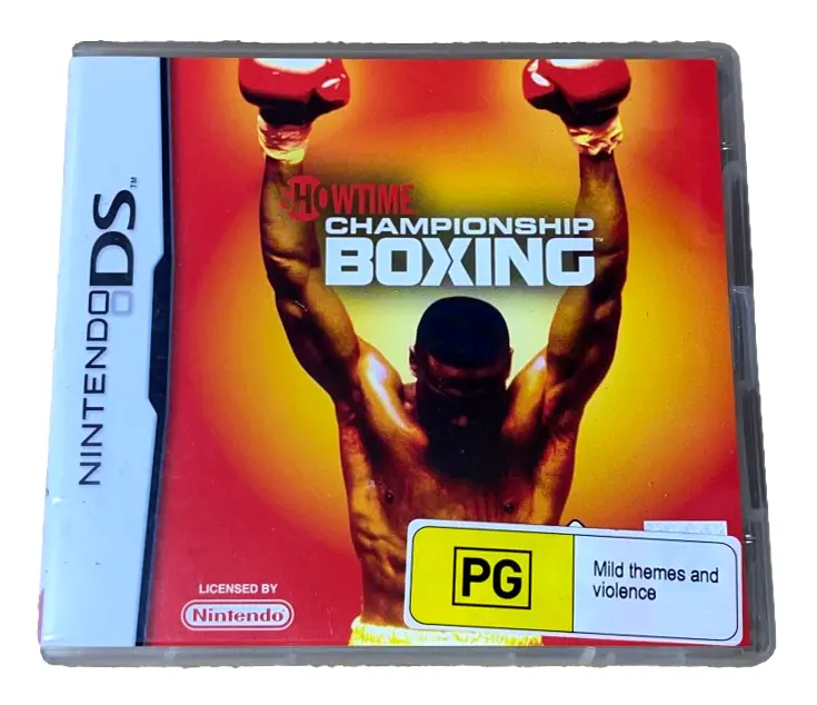 Showtime Championship Boxing Nintendo Ds 3Ds Game *Complete* (Pre-Owned) 1