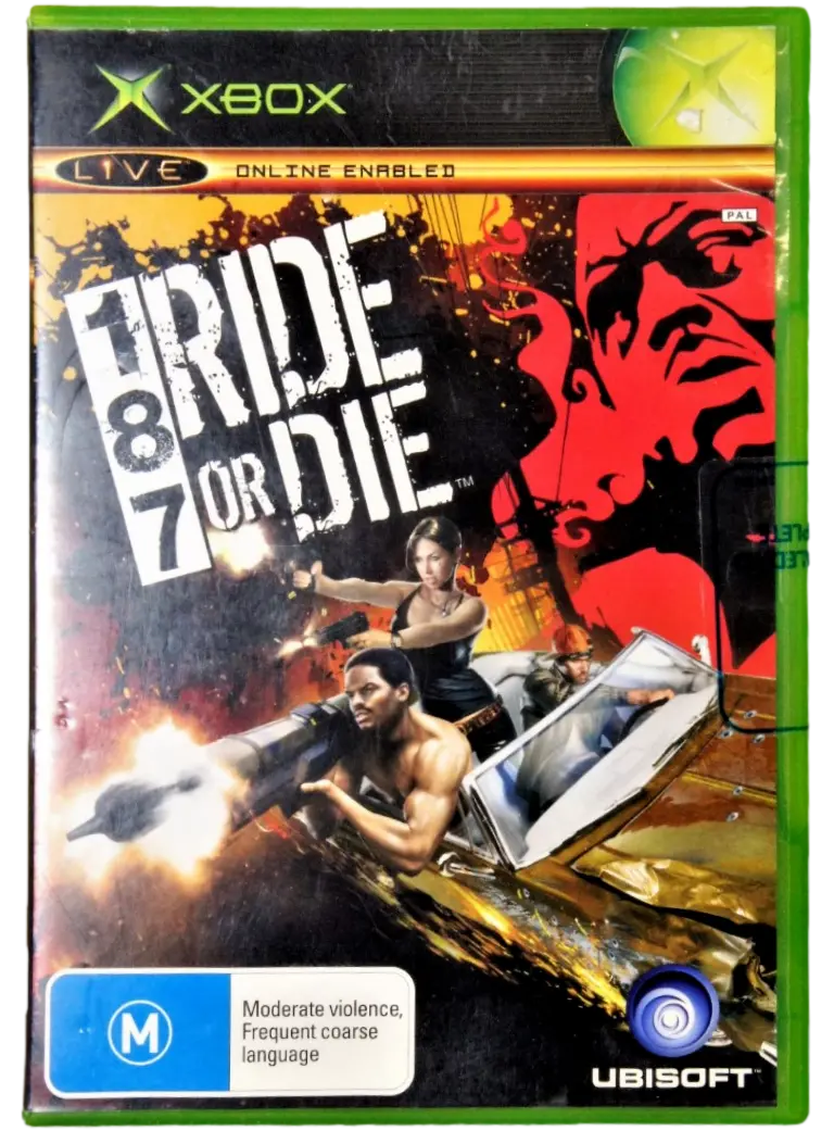 187 Ride Or Die Xbox Original Pal *Sealed* 1