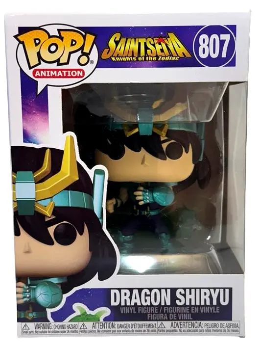 Dragon Shiryu 807 Saint Seiya Funko Pop! (Preowned) 1