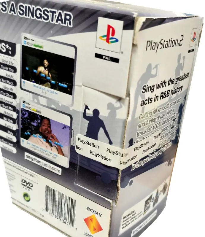 Singstar R&B Ps2 In Original Box + Mics *Sealed* Playstation Ps2 (Pre-Owned) 2