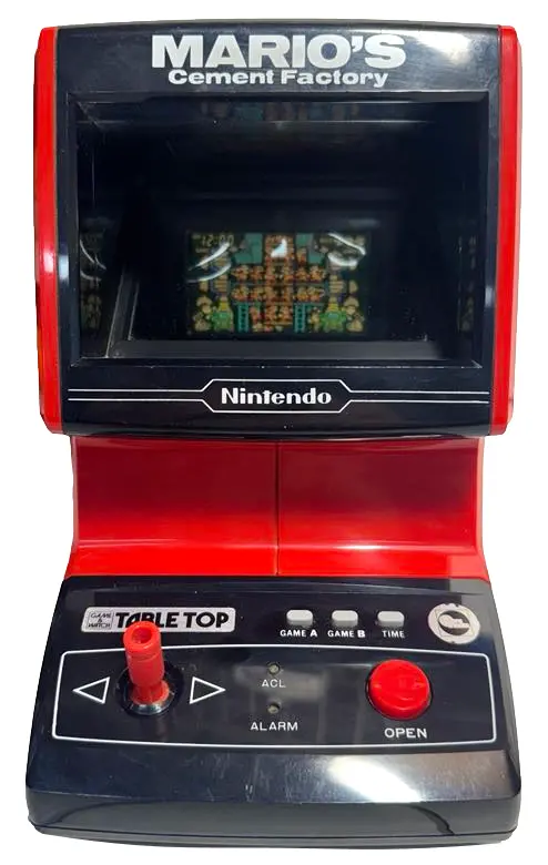 Nintendo Game & Watch Game - Mario's Cement Factory Tabletop - 70323939 (Preowned) 1