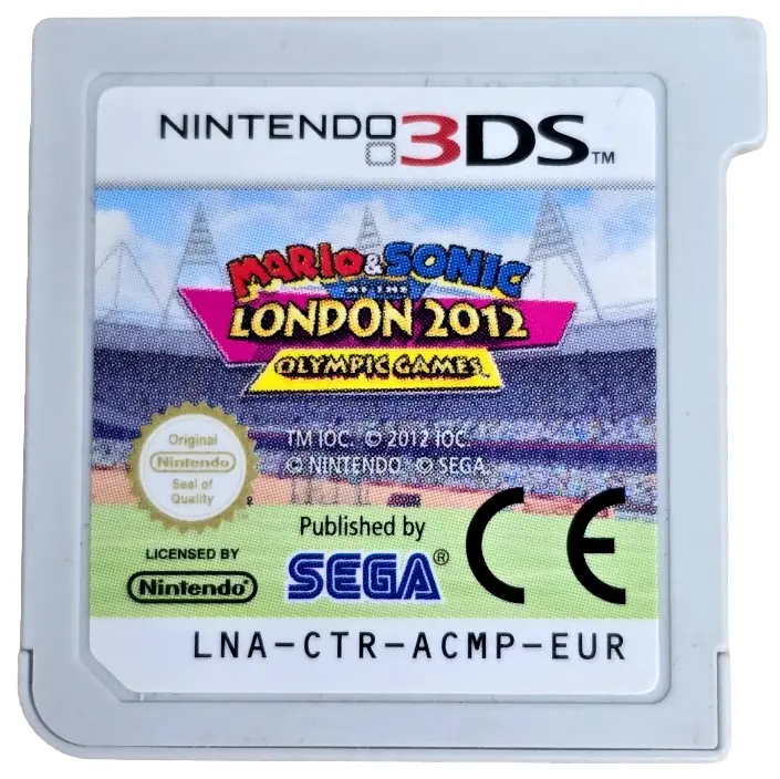 Mario & Sonic London 2012 Olympic Games Nintendo 3Ds 2Ds Game (Preowned) 1
