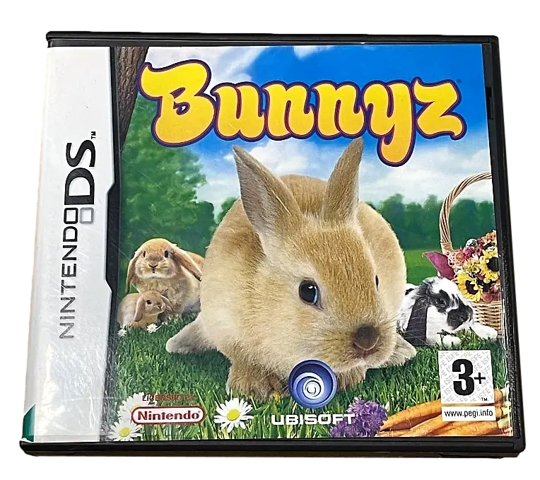 Bunnyz Nintendo Ds 2Ds 3Ds Game *No Manual* (Pre-Owned) 1