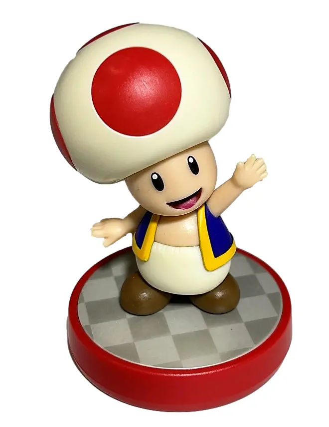 Super Mario Collection Toad Nintendo Amiibo Loose (Preowned) 1