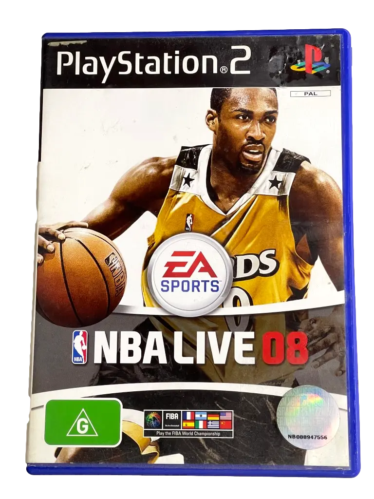 Nba Live 08 Ps2 Pal *No Manual* (Preowned) 1