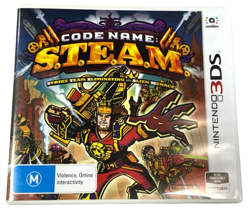 Code Name: Steam Nintendo 3Ds 2Ds Game (Preowned) 1
