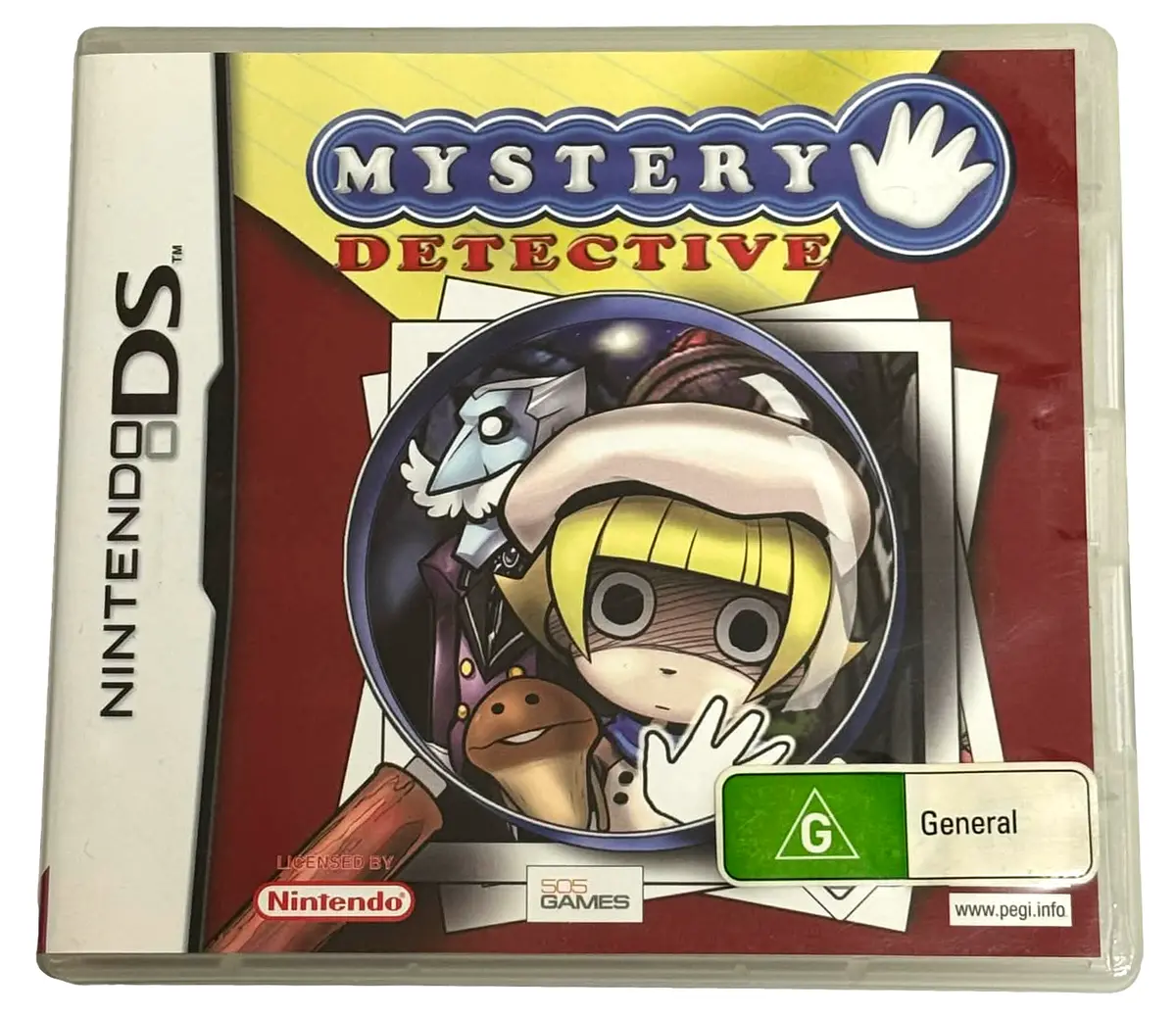 Mystery Detective Nintendo Ds 2Ds 3Ds Game *Complete* (Preowned) 1
