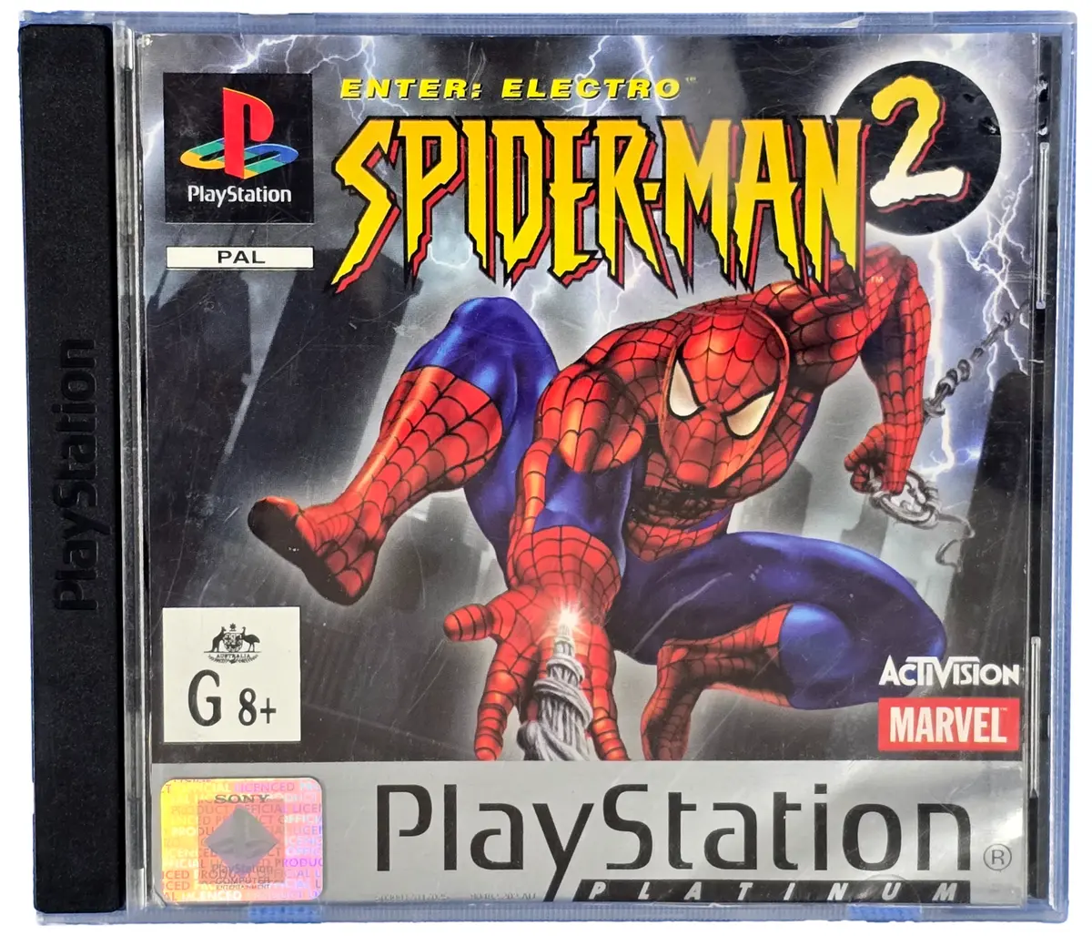 Spider-Man 2 Enter: Electro (Platinum) Ps1 Ps2 Ps3 Pal *Complete*#2 (Preowned) 1