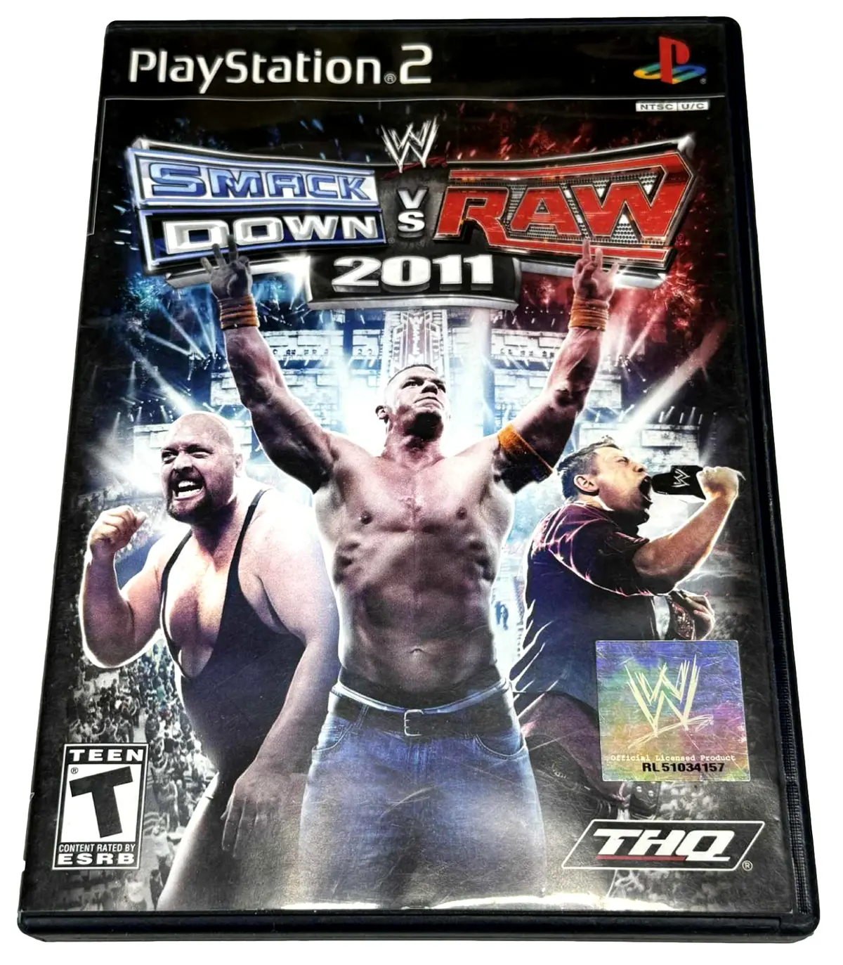 Wwe Smakdown Vs Raw 2011 Ps2 Ntsc Us/Can Playstation 2 *Complete* (Preowned) 1