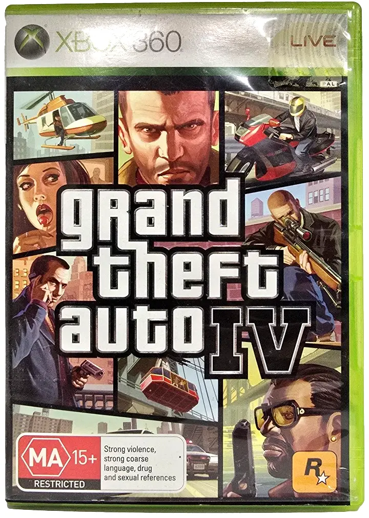 Grand Theft Auto Iv Xbox 360 Pal *Manual Only* Xbox360 (Preowned) 1