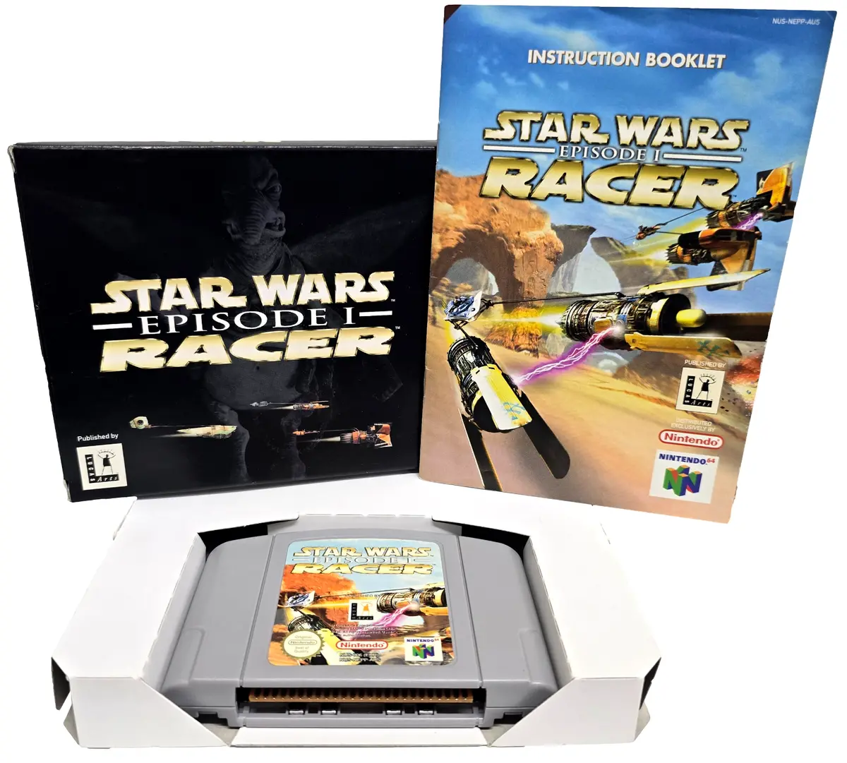 Star Wars Racer Episode 1 Nintendo 64 N64 Boxed Pal *Complete* #4 (Preowned) 1