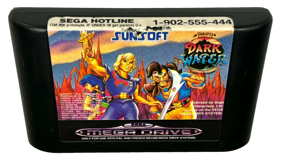 The Pirates Of Dark Water Sega Mega Drive *Cartridge Only* (Preowned) 1