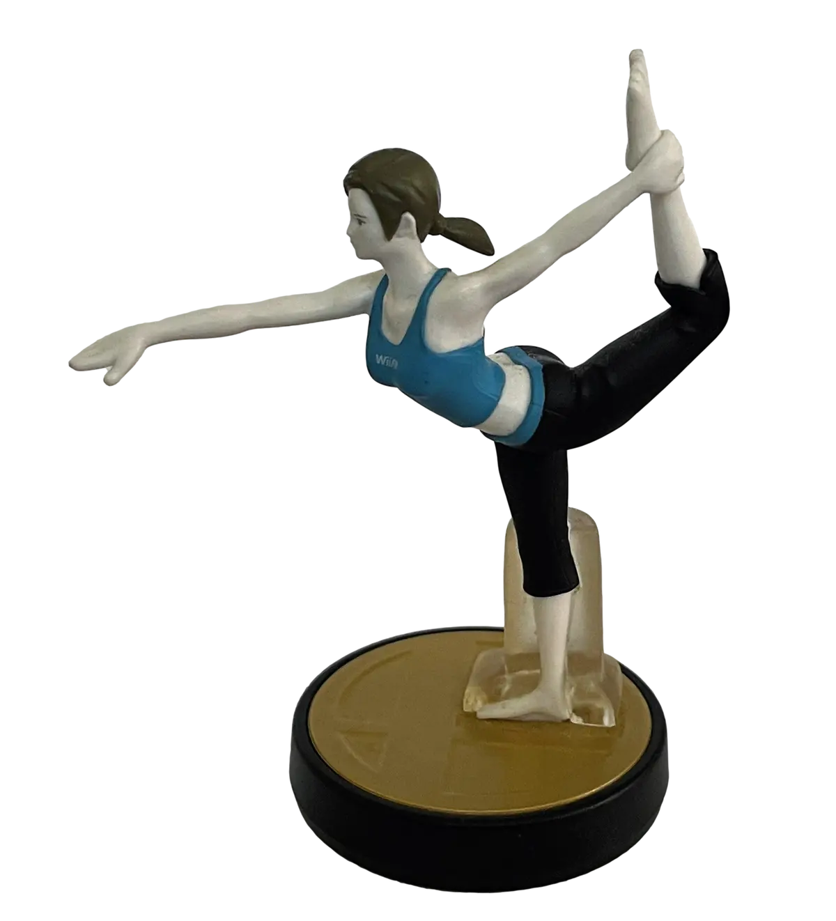 Super Smash Bros Collection N0.8 Wii Fit Trainer Nintendo Amiibo Loose (Preowned) 1