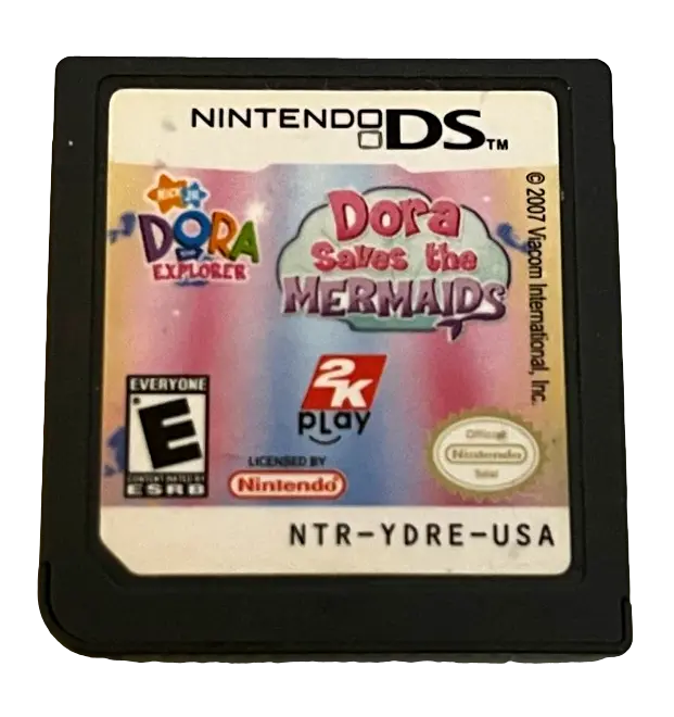 Dora Saves The Mermaids Nintendo Ds 2Ds 3Ds Game *Cartridge Only (Preowned) 1