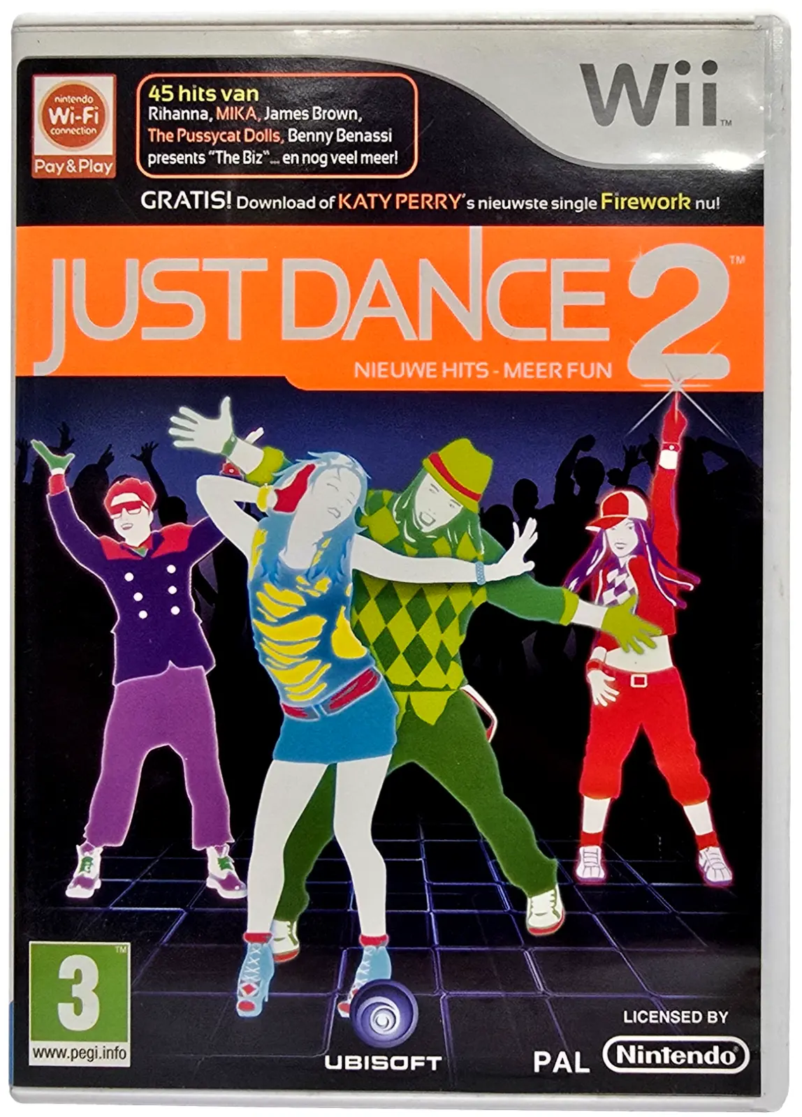 Just Dance 2 Nintendo Wii Pal *Complete* German Version (Preowned) 1
