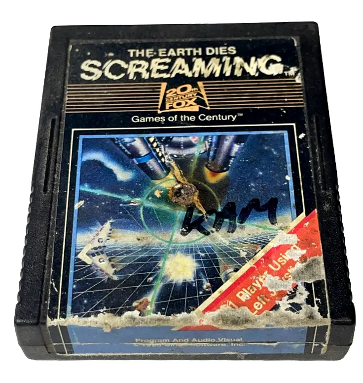 The Earth Dies Screaming Atari 2600 *Cartridge Only* (Pre-Owned) 1
