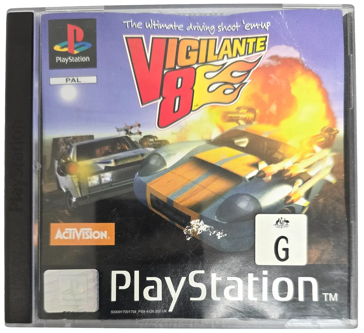 Vigilante 8 Ps1 Ps2 Ps3 Pal *No Manual* Playstation (Preowned) 1