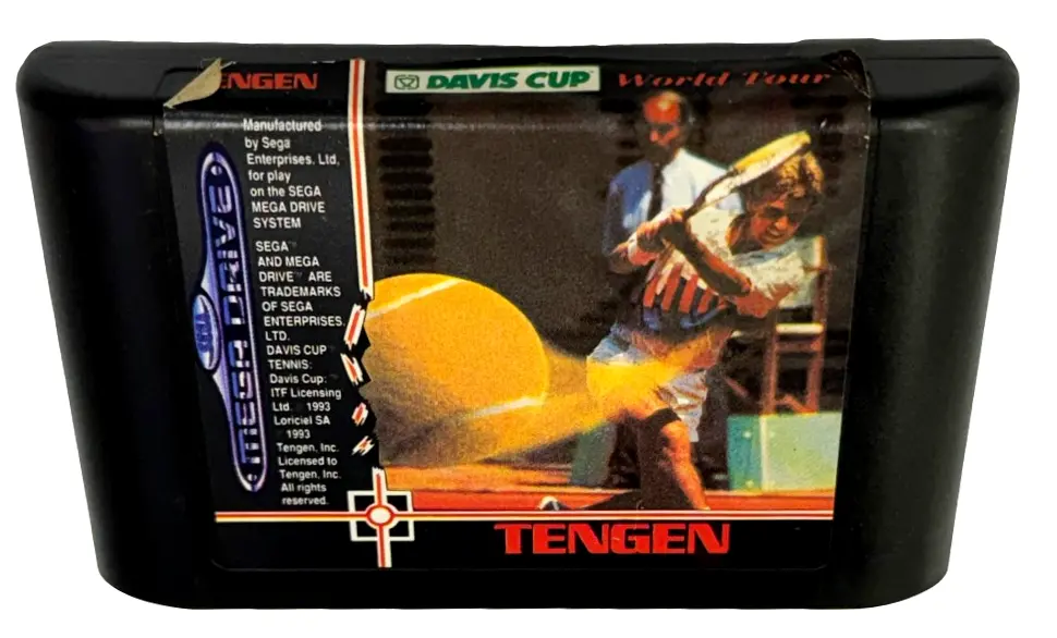 Davis Cup World Tour Sega Mega Drive *Cartridge Only* #2 (Preowned) 1