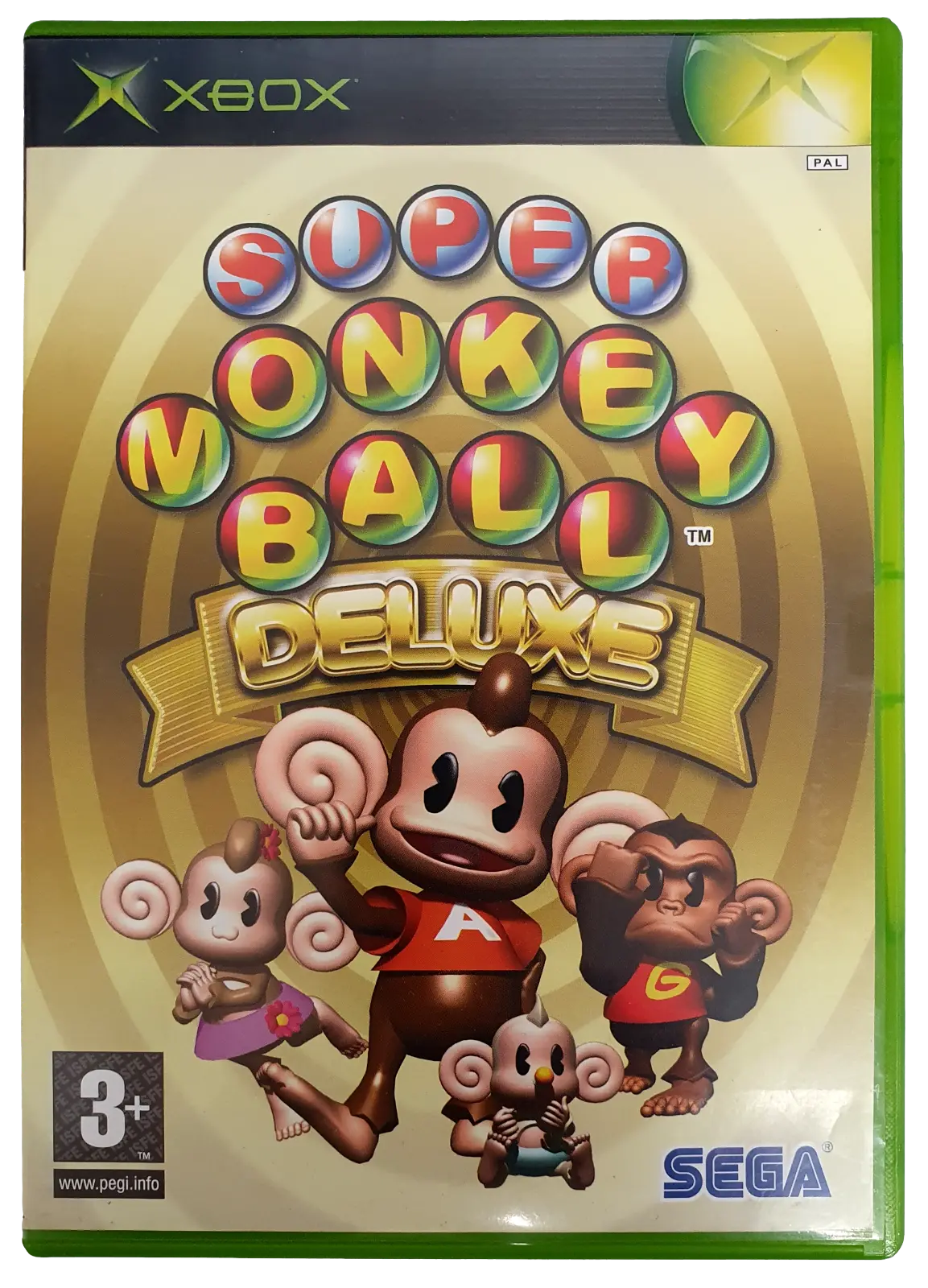 Super Monkey Ball Deluxe Xbox Pal *Complete* (Preowned) 1