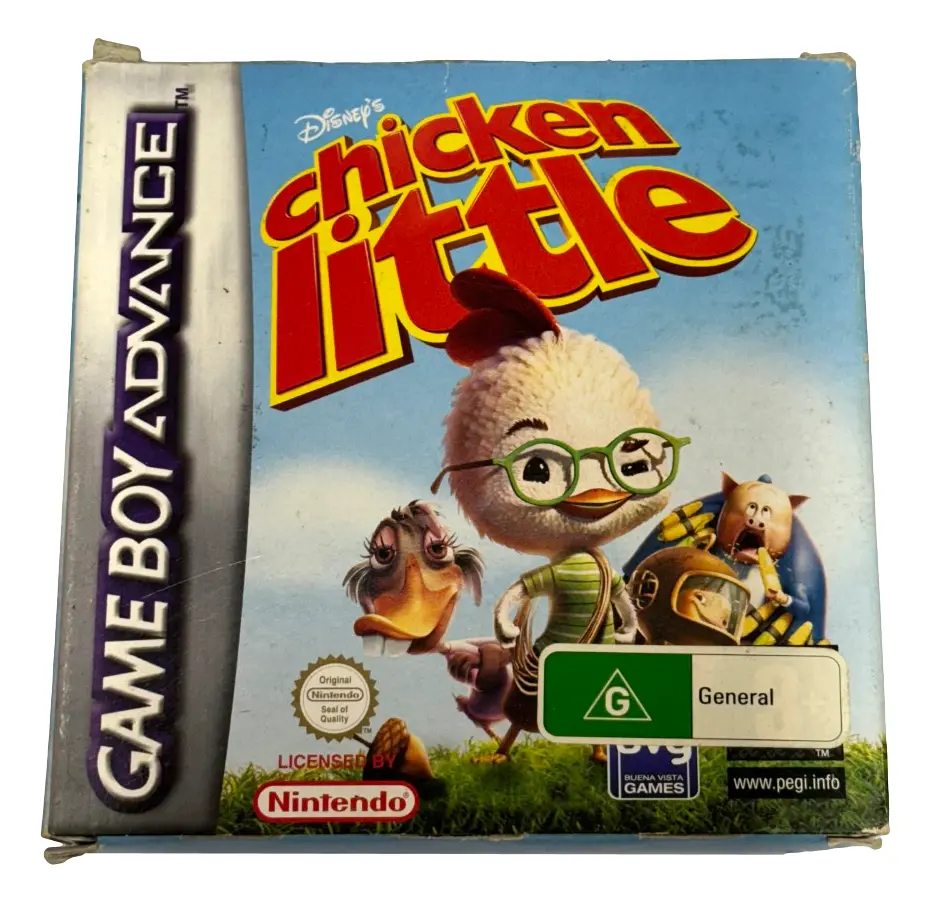Chicken Little Nintendo Gameboy Advance Gba *Complete* Boxed #2 (Preowned) 2