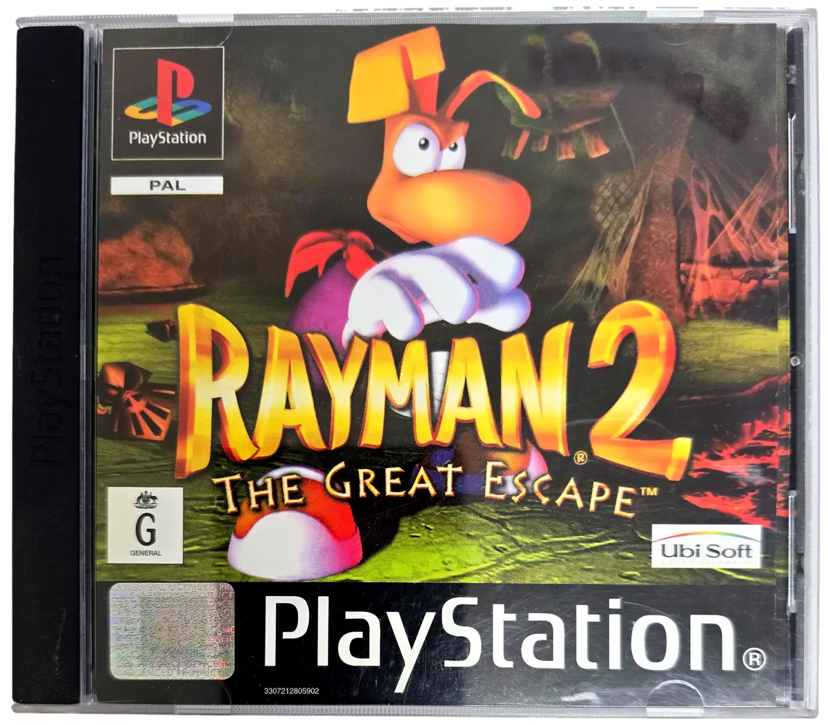Rayman 2 The Great Escape Ps1 Ps2 Ps3 Pal *Complete* (Preowned) 1