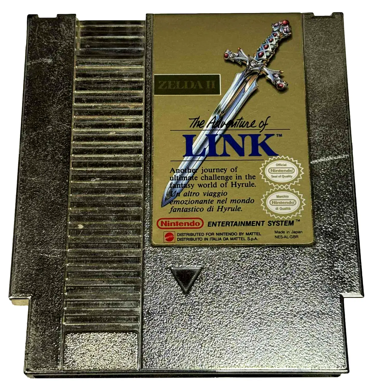 The Legend Of Zelda Ii: The Adventure Of Link  Nintendo Nes Pal *Cartridge* (Preowned) 1