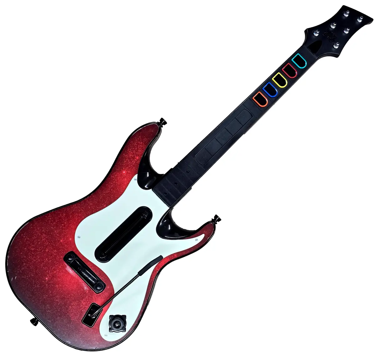 Red Octane Wireless Guitar Hero Controller + Dongle For Ps2/Ps3 1