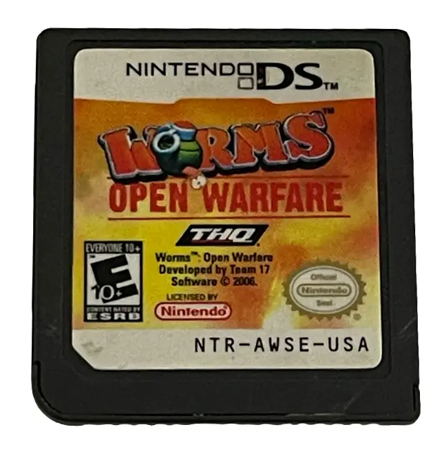 Worms Open Warfare Nintendo Ds 2Ds 3Ds Game *Cartridge Only* (Preowned) 1