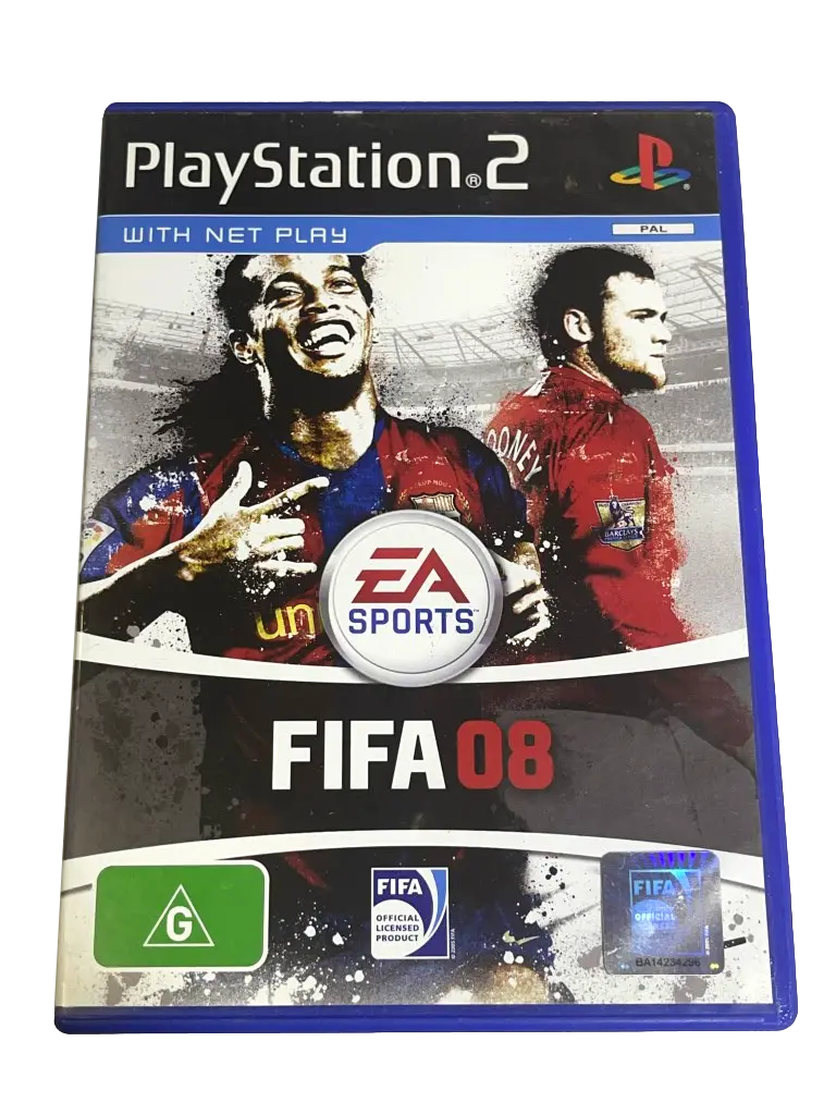 Fifa 08 Ps2 Pal *Complete* Soccer 1