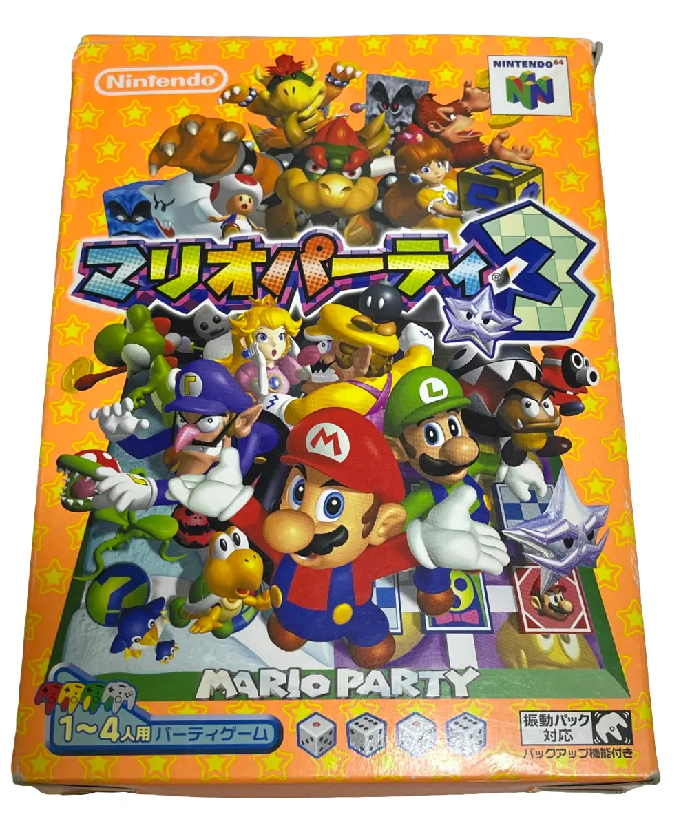 Boxed Mario Party 3 Nintendo 64 N64 Ntsc/J Japanese *Complete* (Preowned) 1
