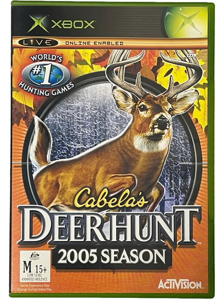 Cabela's Deer Hunt 2005 Season Xbox Original Pal *Complete* (Preowned) 1