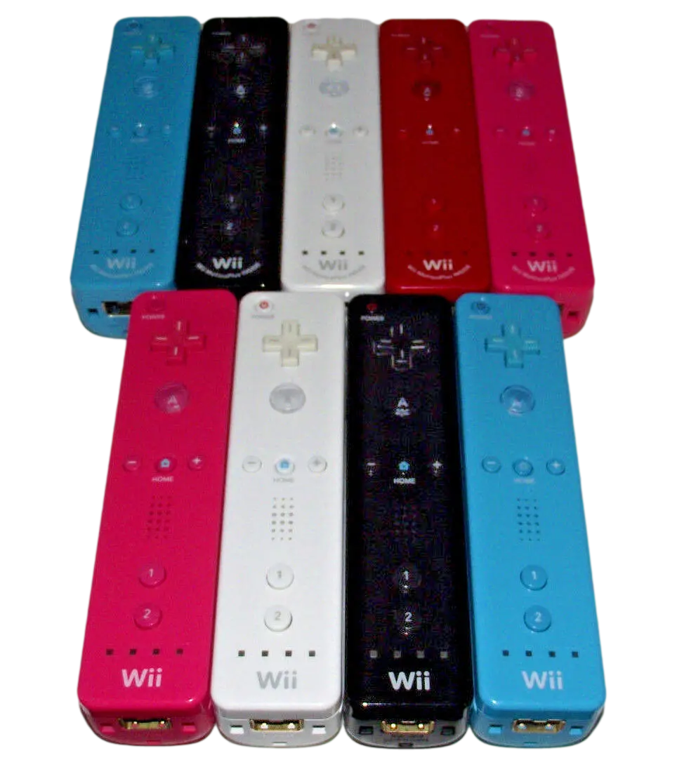 Genuine Nintendo Wii Controller Remote Selection Wii U Nunchuck Motion Plus Mote (Preowned) 1