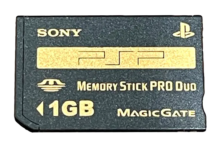 Genuine Sony 1Gb Sony Psp Memory Stick Pro Duo Memory Card (Preowned) 1