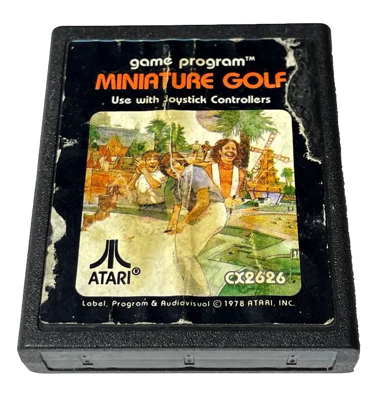 Minature Golf Atari 2600 *Cartridge Only* (Pre-Owned) 1