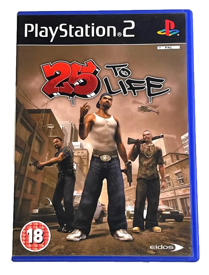 25 To Life Ps2 Pal *No Manual* (Preowned) 1