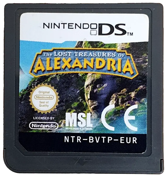 The Lost Treasures Of Alexandria Nintendo Ds 2Ds 3Ds Game *Cartridge Only* (Pre-Owned) 1