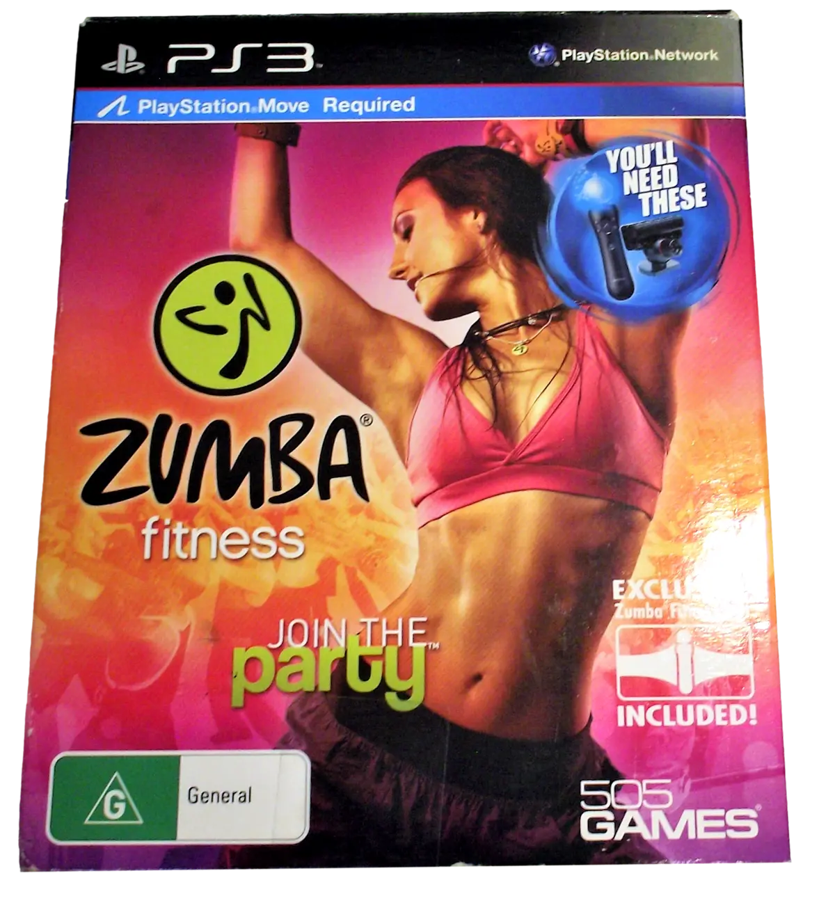 Zumba Fitness (Belt Included) Sony Ps3 (Preowned) 1