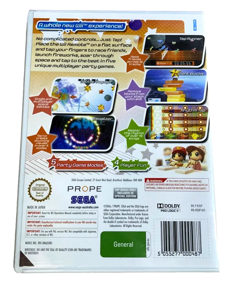 Let's Tap Nintendo Wii Pal *Factory Sealed* 2