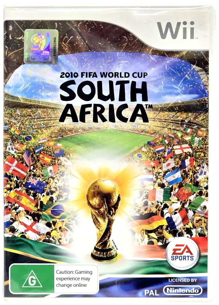 2010 Fifa World Cup South Africa Nintendo Wii Pal *Complete*  (Preowned) 1