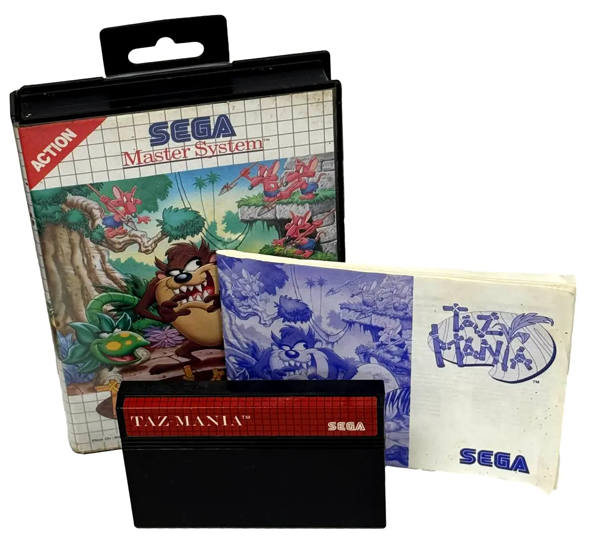 Taz Mania Sega Master System *Complete* #2 (Preowned) 1